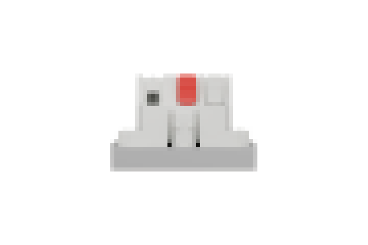 Перемикач 1-клавішний схема 6, 10А, 2 модулі алюміній (NU320330)