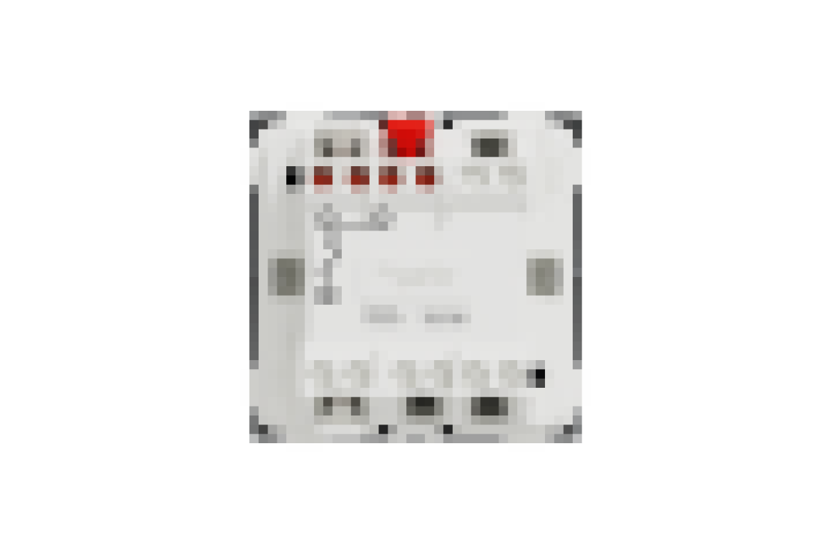 Перемикач 1-клавішний схема 6, 10А, 2 модулі антрацит (NU320354)