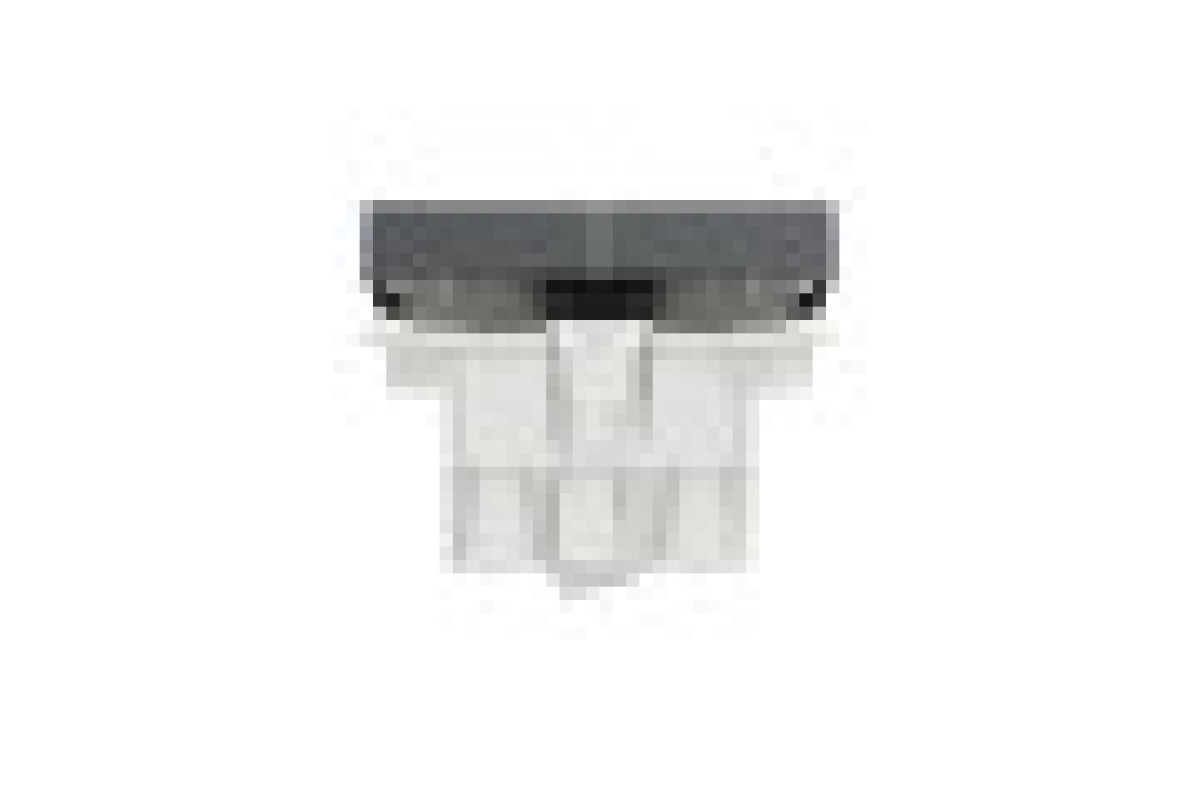 Перемикач 2-клавішний 2 x сх.6, 10А 2 модулі антрацит (NU321354)