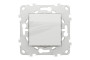 Перемикач 2-клавішний 2 x сх.6, 10А білий (NU521318)
