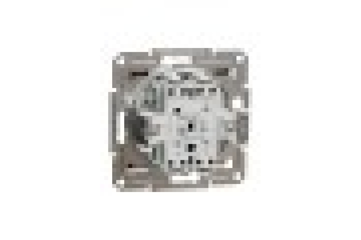 Перемикач одноклавішний Самозажимний Asfora Бронза (EPH0400169)