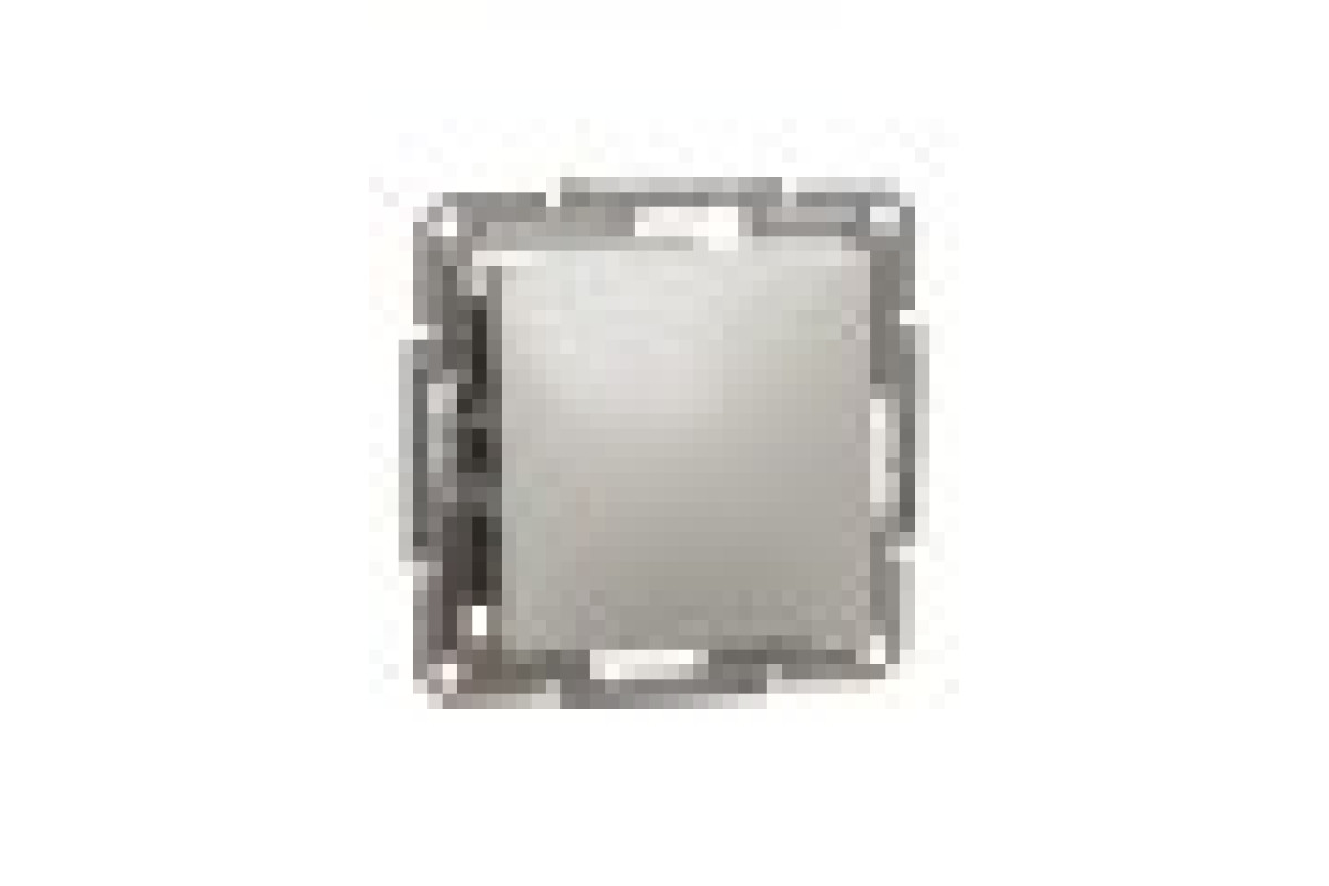 Перемикач одноклавішний Самозажимний Asfora Бронза (EPH0400169)