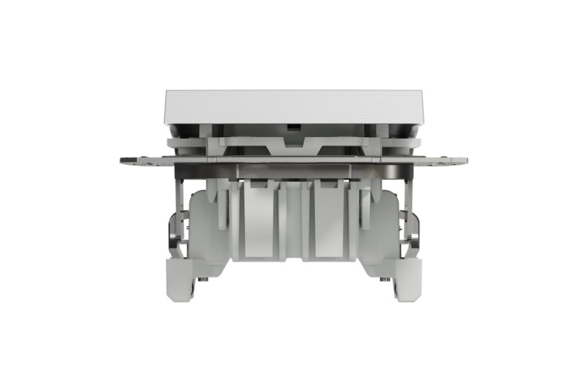 Перемикач ПЕРЕХРЕСНИЙ Самозажимний Asfora Алюміній (EPH0500161)