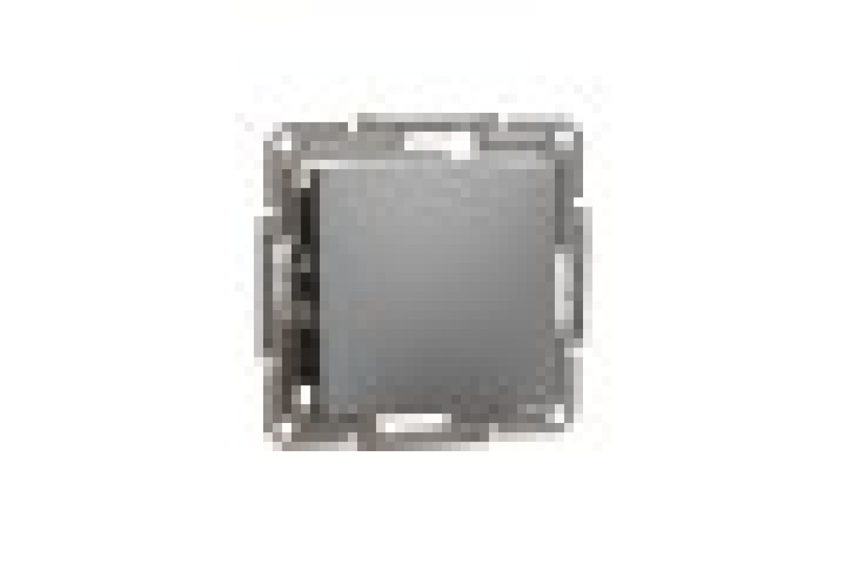 Перемикач перехресний самозажимний Asfora Антрацит (EPH0500171)