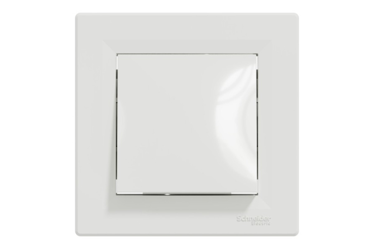 Перемикач перехресний самозажимний Білий Asfora (EPH0500121)