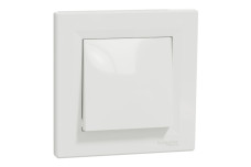 Перемикач перехресний самозажимний Білий Asfora (EPH0500121)