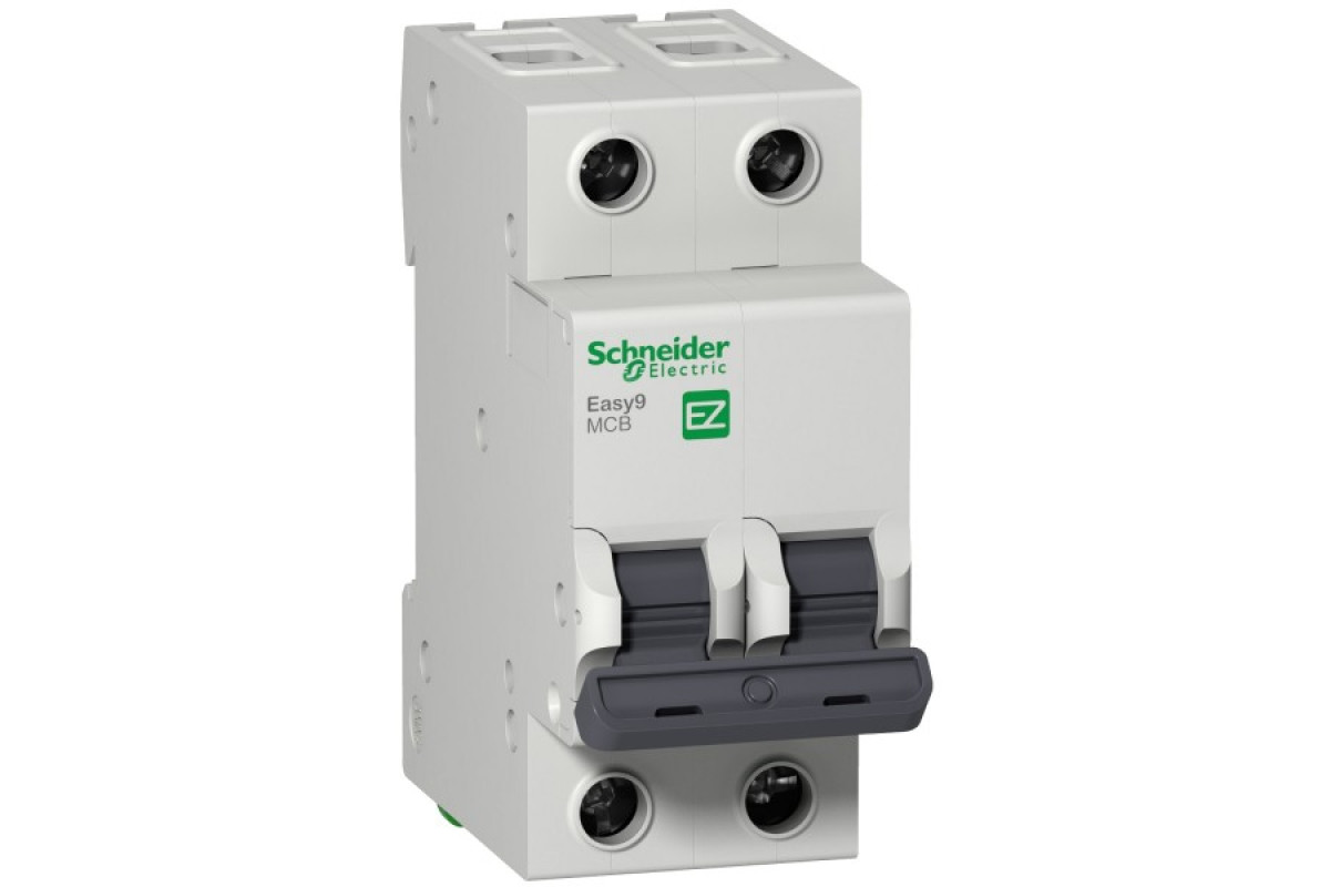 Автоматичний вимикач Easy9 2П 50А 4,5 кА крива "С" (EZ9F34250)
