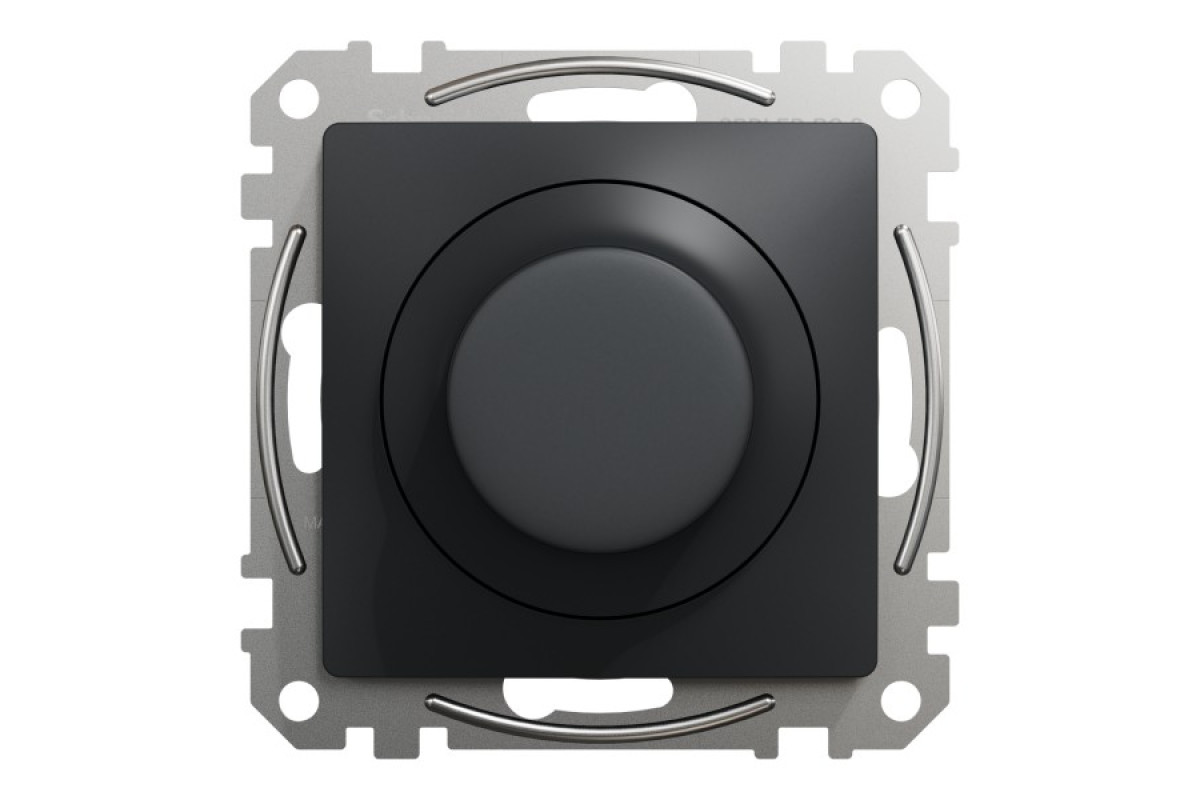 Поворотный ЛЭД диммер RC 3-370 Вт, черный Sedna Design & Elements (SDD114501)