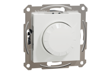 Поворотний ЛЕД димер, тип RC, 3-370 Вт, білий, Asfora, без рамки (EPH6870121)