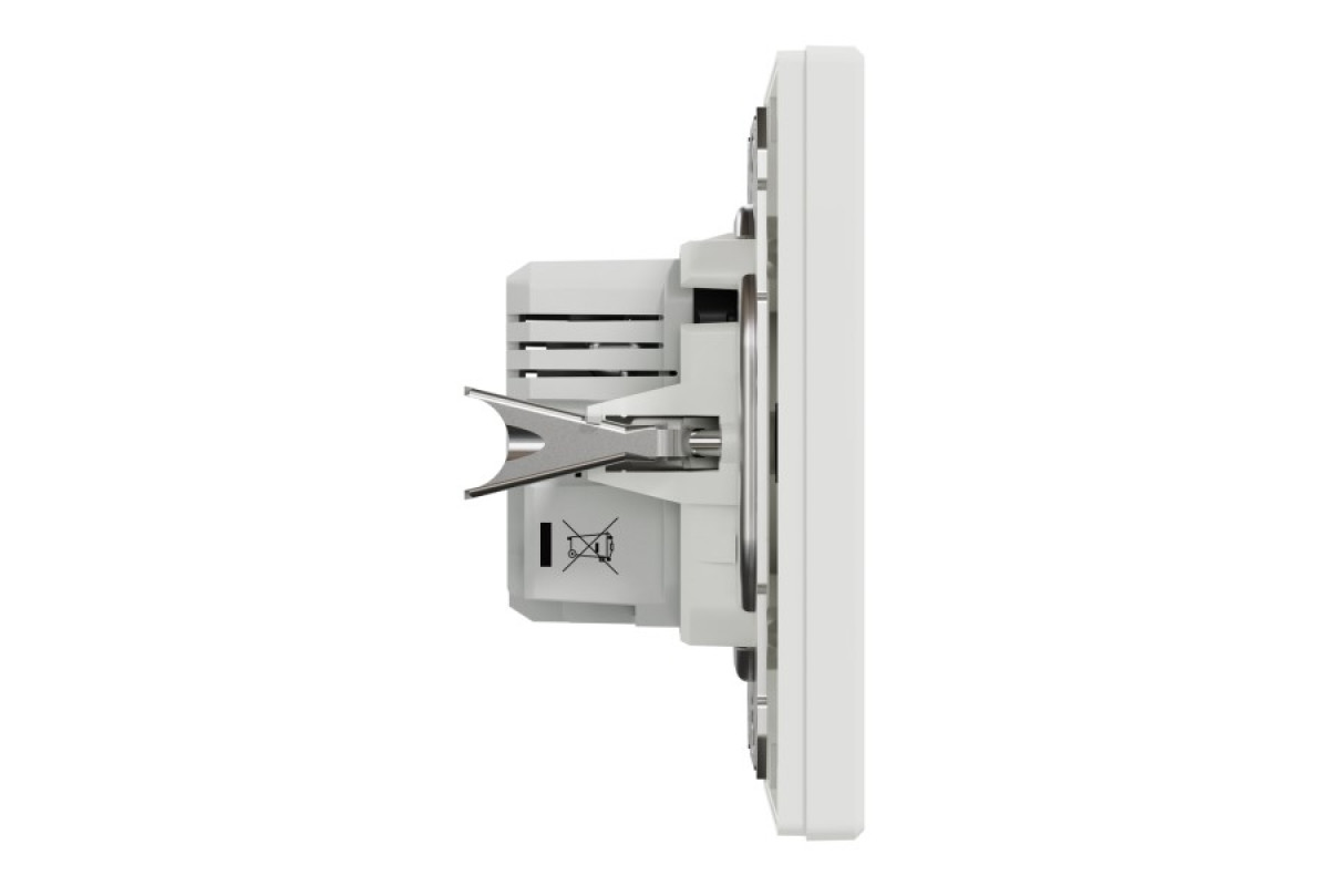 Подвійна USB зарядка 2.4 A Asfora біла (EPH2700321)