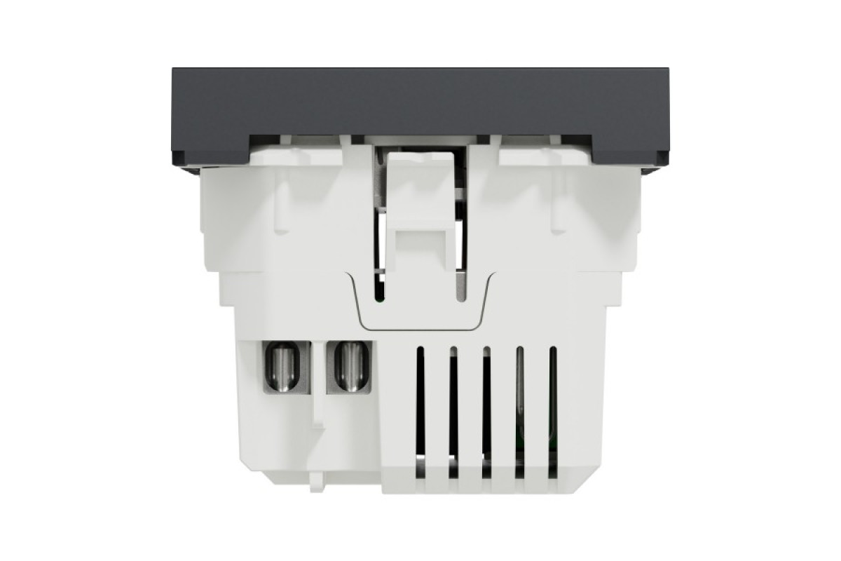 Подвійна USB розетка A+C антрацит (NU301854)