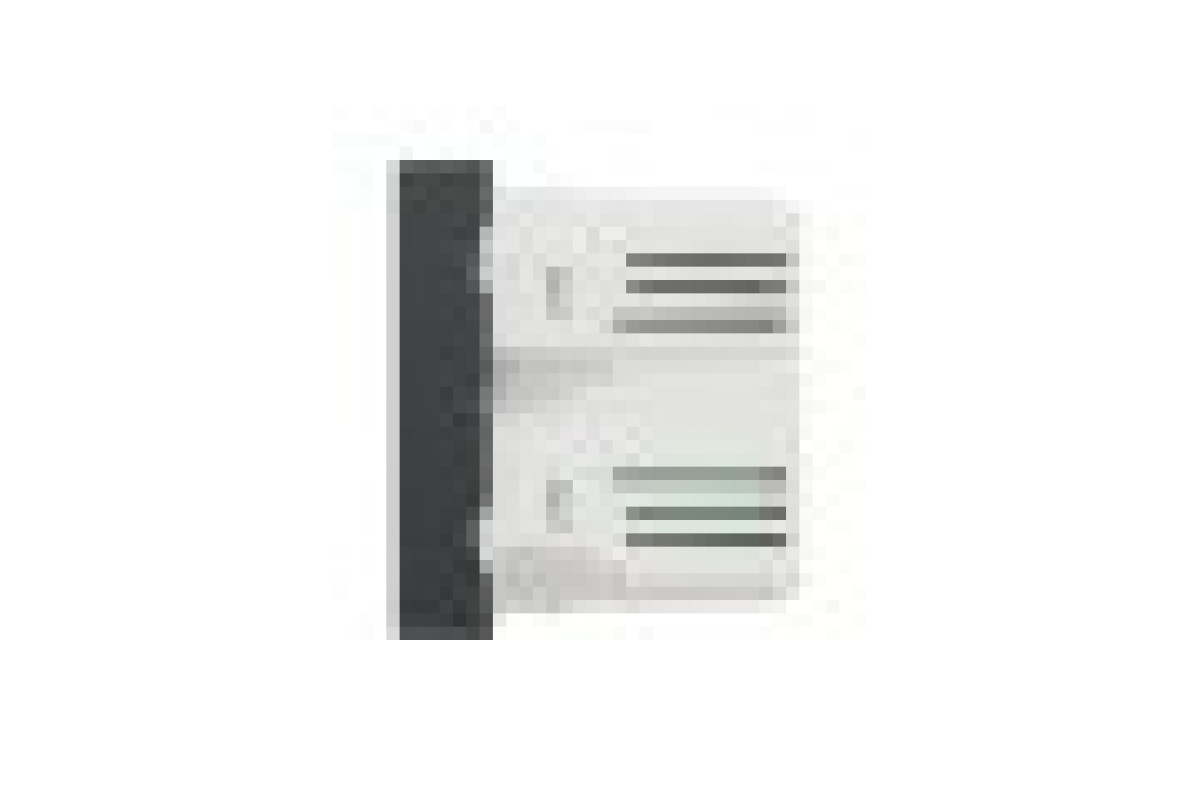 Подвійна USB розетка A+C антрацит (NU301854)