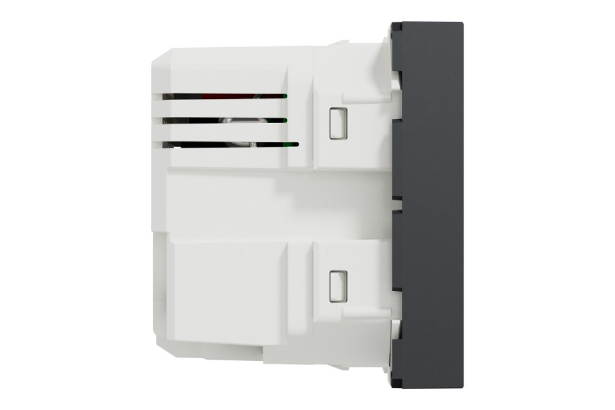 Подвійна USB розетка A+C антрацит (NU301854)