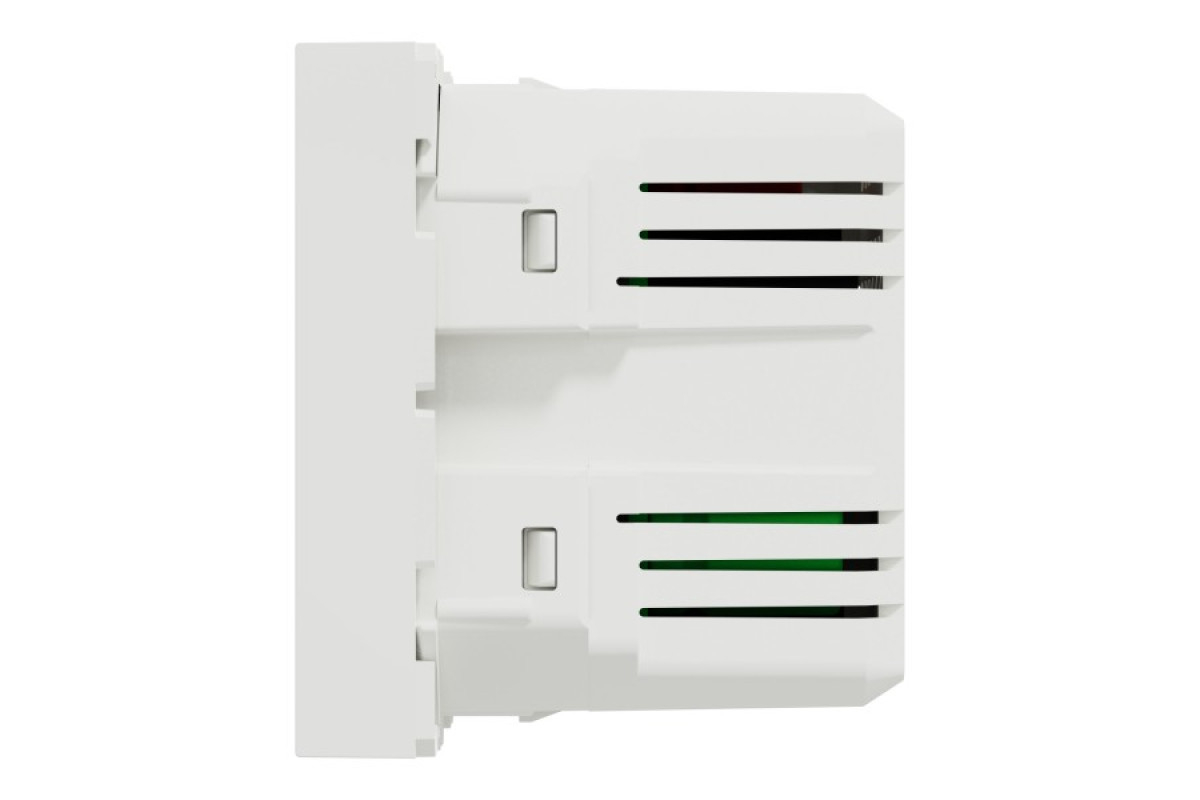 Подвійна USB розетка A+C білий (NU301818)