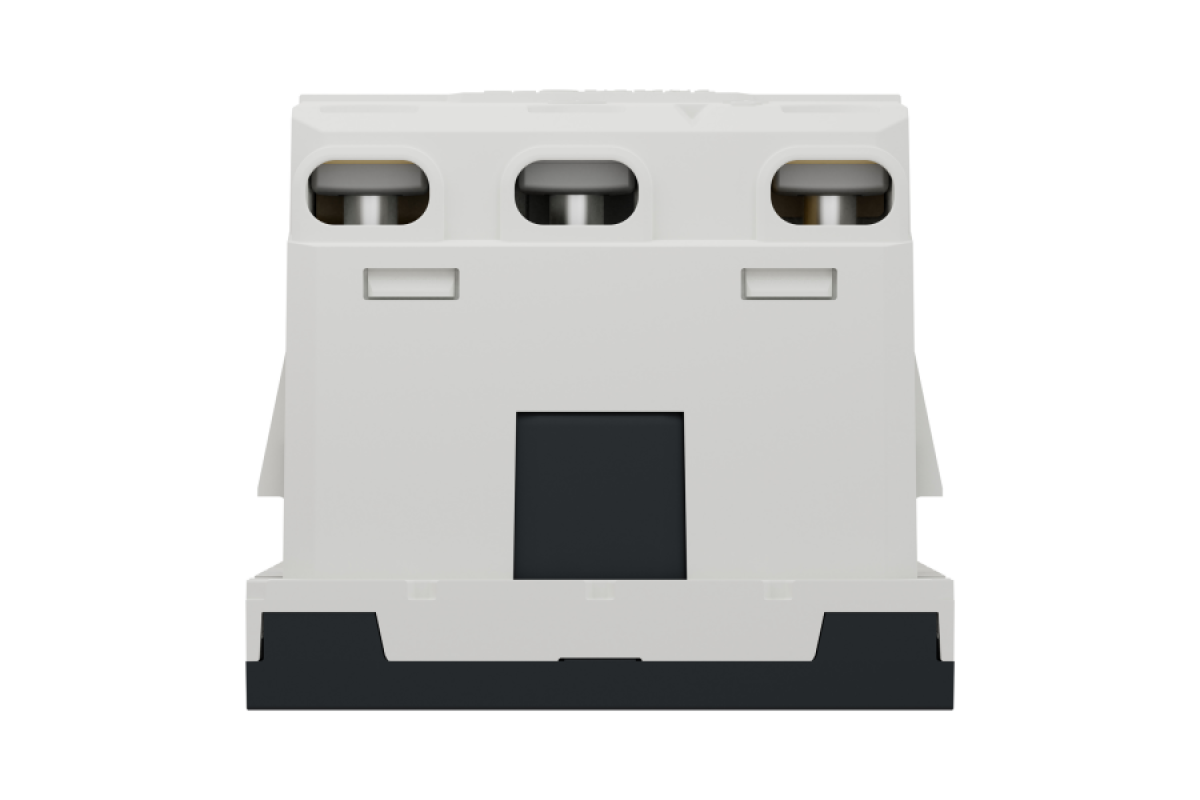 Двойная розетка 45° со шторками, с заземлением, антрацит (NU306754A)