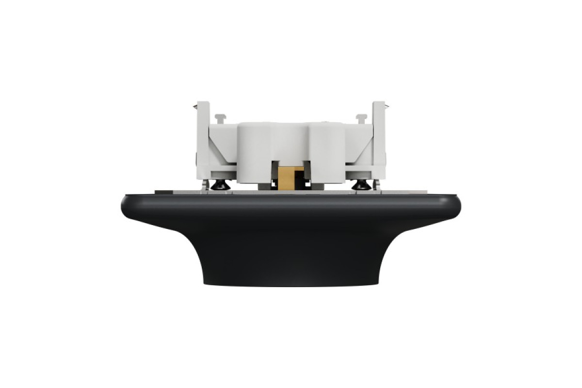 Подвійна розетка з заземлення та зі шторками Чорний Sedna Design (SDD314221)