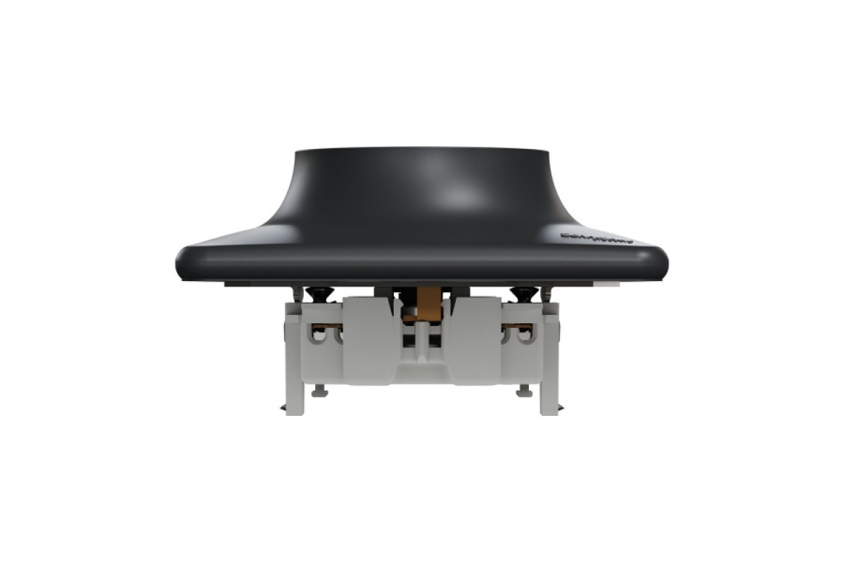 Подвійна розетка з заземлення та зі шторками Чорний Sedna Design (SDD314221)