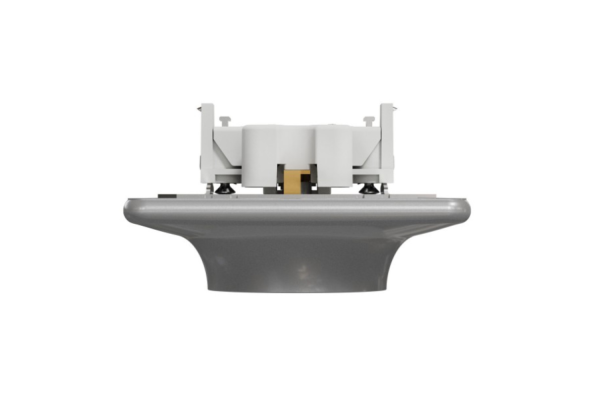 Двойная розетка с заземлением и шторками Алюминий Sedna Design (SDD313221)