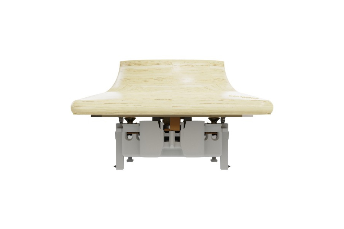 Подвійна розетка з заземленням та шторками, Береза Sedna Elements (SDD380221)