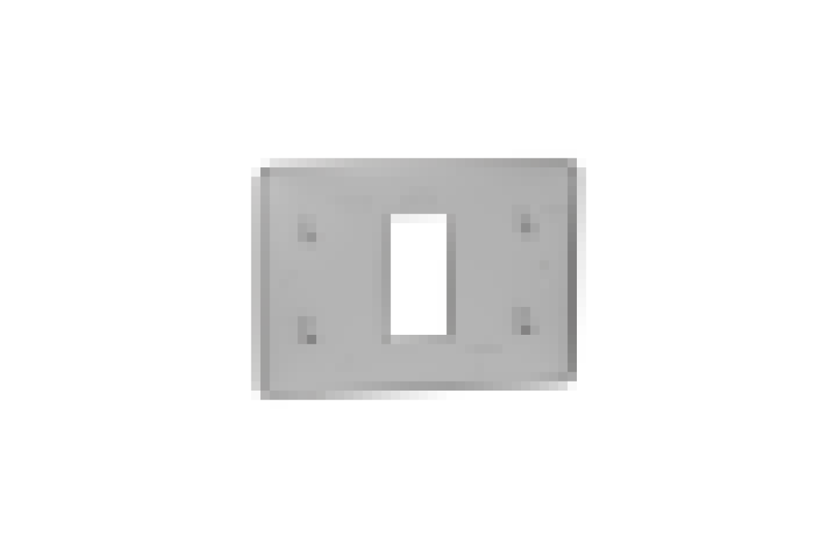Рамка 1 модульна Unica Studio алюміній (NU210130)