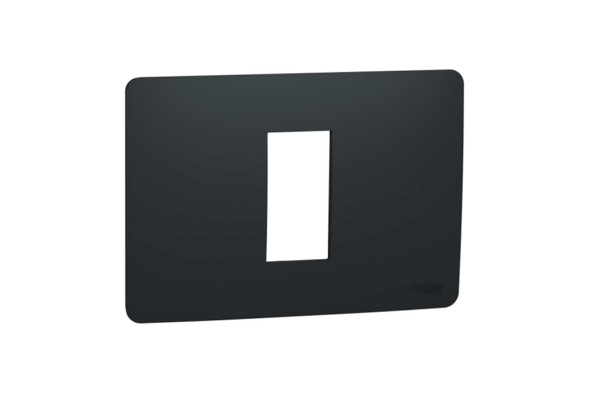 Рамка 1 модульна Unica Studio антацит (NU210154)