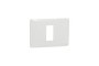 Рамка 1 модульна Unica Studio біла (NU210118)