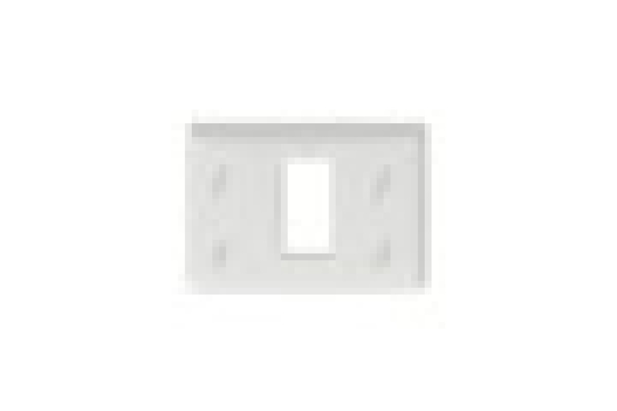 Рамка 1 модульна Unica Studio біла (NU210118)