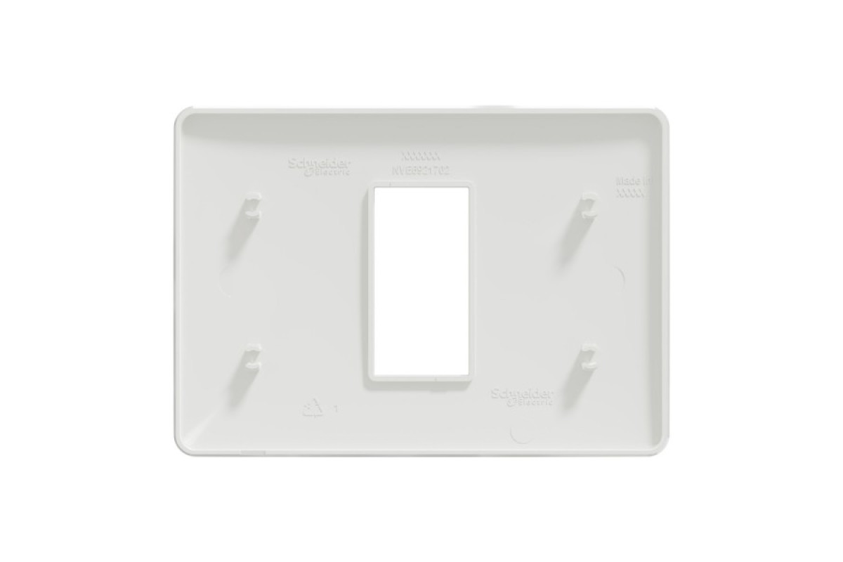 Рамка 1 модульна Unica Studio біла (NU210118)