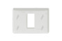 Рамка 1 модульна Unica Studio біла (NU210118)