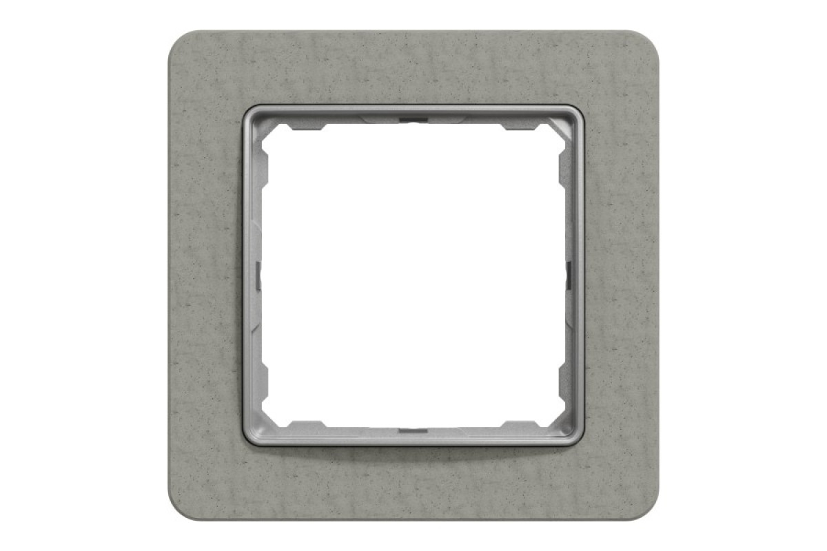 Рамка 1-постова Бетон Sedna Elements (SDD390801)