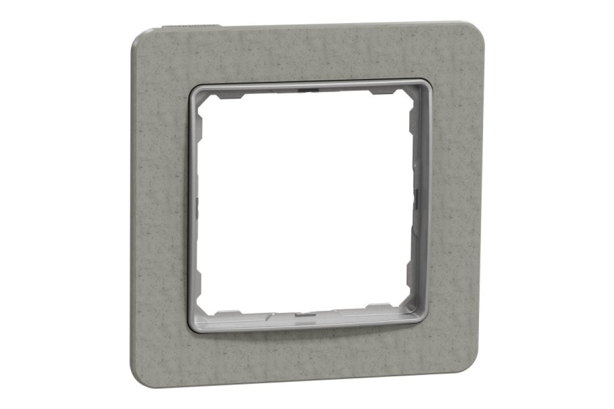 Рамка 1-постова Бетон Sedna Elements (SDD390801)