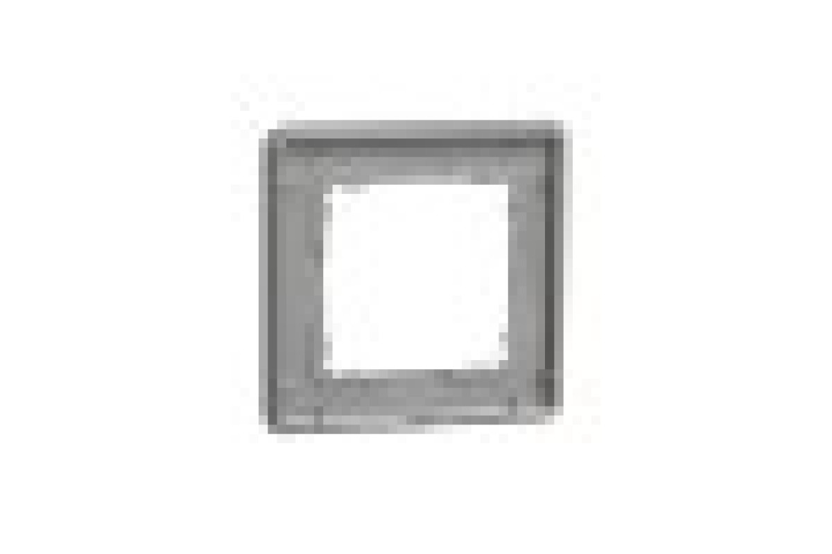 Рамка 1-постова Матовий алюміній Sedna Elements (SDD370801)