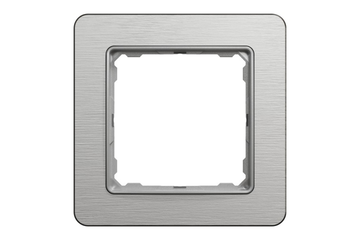 Рамка 1-постова Матовий алюміній Sedna Elements (SDD370801)