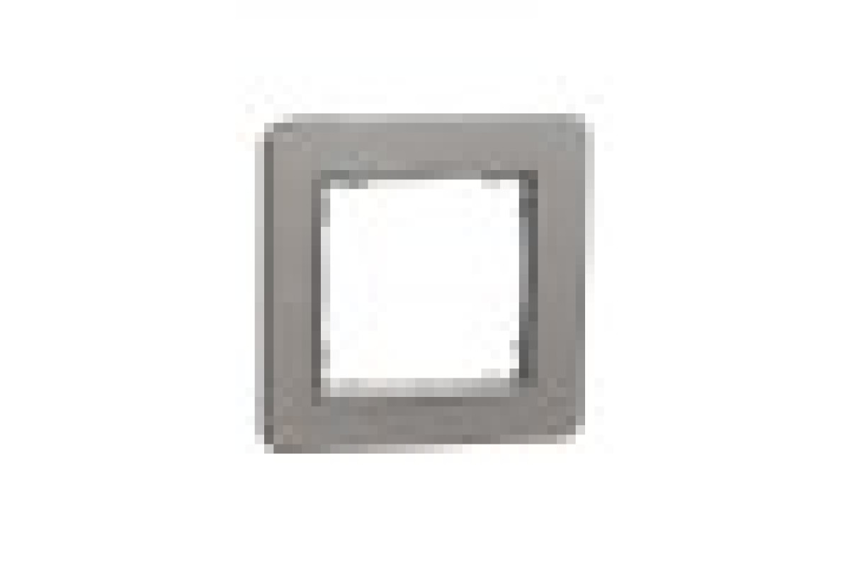 Рамка 1-постова Матовий алюміній Sedna Elements (SDD370801)