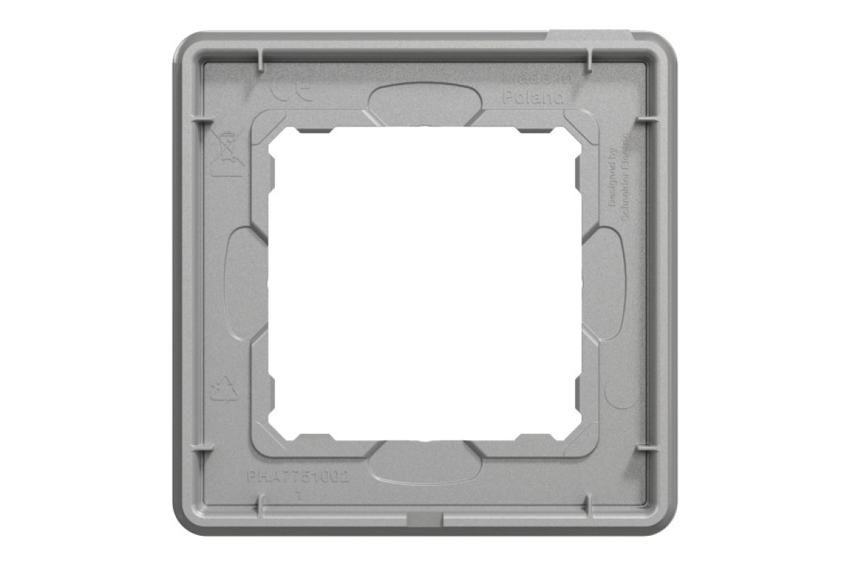 Рамка 1-постова Штучне матове скло Sedna Elements (SDD362801)