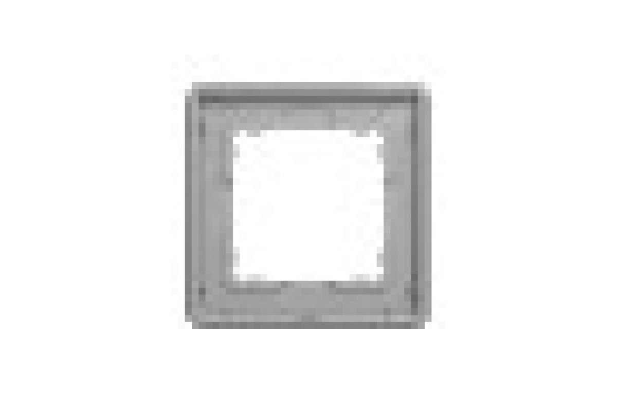 Рамка 1-постовая Искусственное черное стекло Sedna Elements (SDD361801)