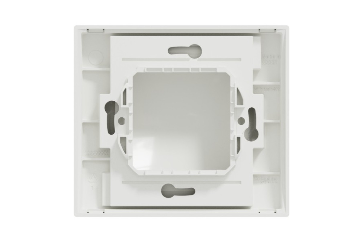 Рамка 1-постова ip44, білий (NU044218)