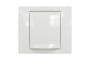 Рамка 1-постова ip44, білий (NU044218)