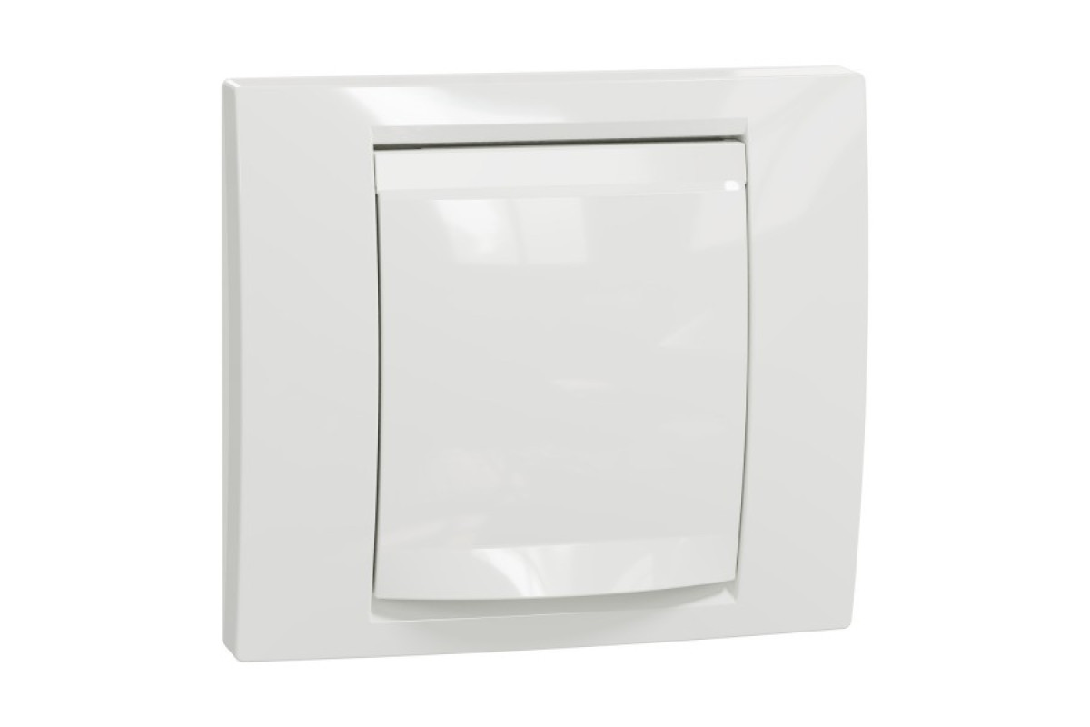 Рамка 1-постова ip44, білий (NU044218)