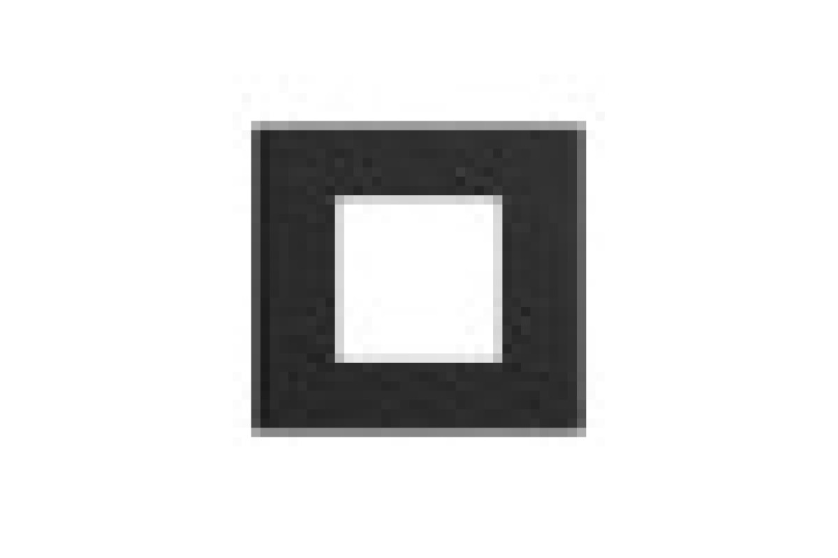Рамка 1-постова Unica Deco Material, камінь (NU600277)