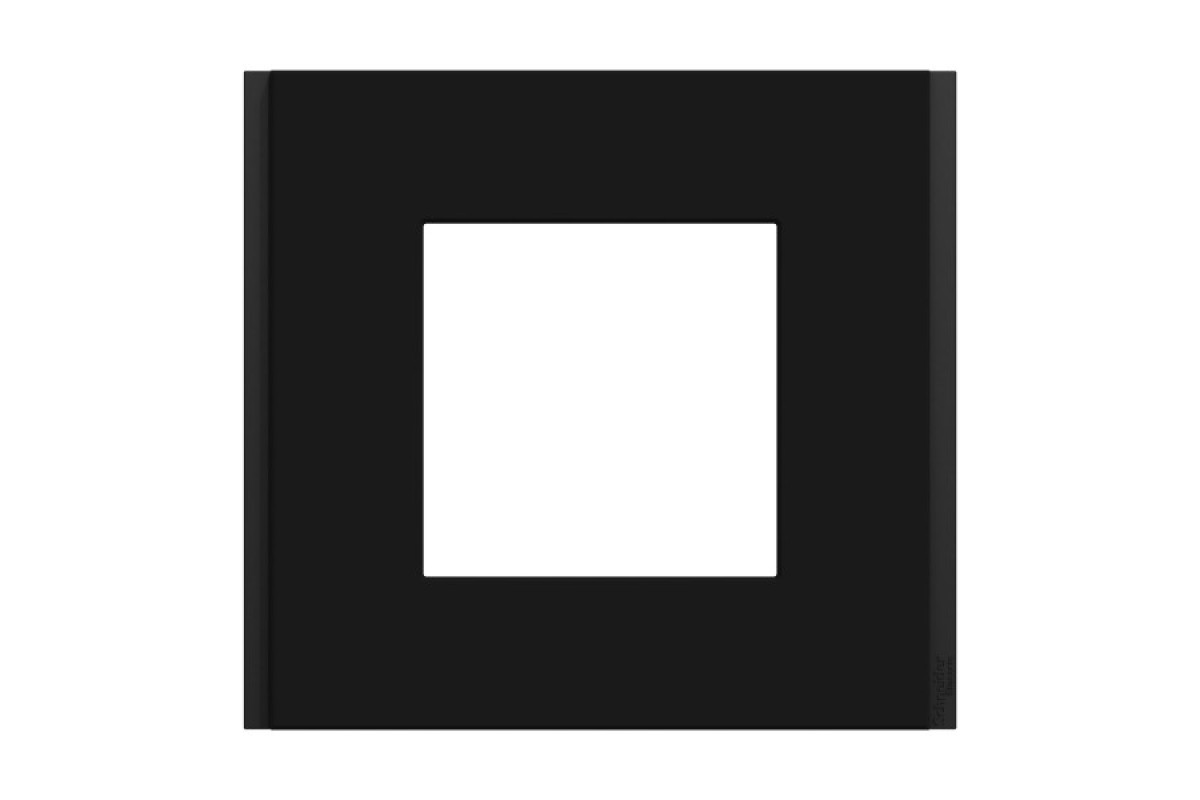 Рамка 1-постова Unica Deco Material, каучук (NU600272)