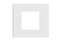 Рамка 1-постова Unica Deco Material, матовий білий (NU600279)