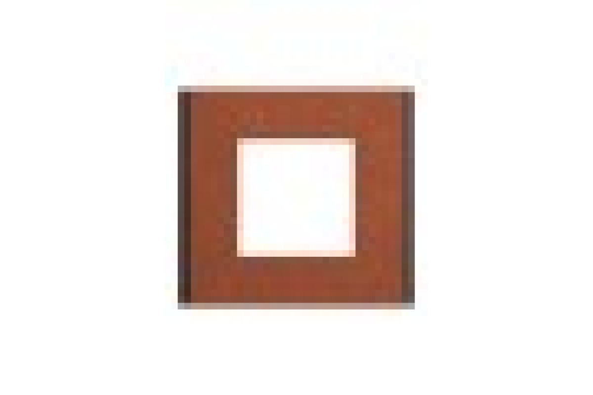 Рамка 1-постова Unica Deco Material, теракотовий (NU600271)