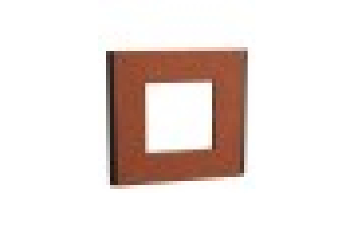 Рамка 1-постова Unica Deco Material, теракотовий (NU600271)