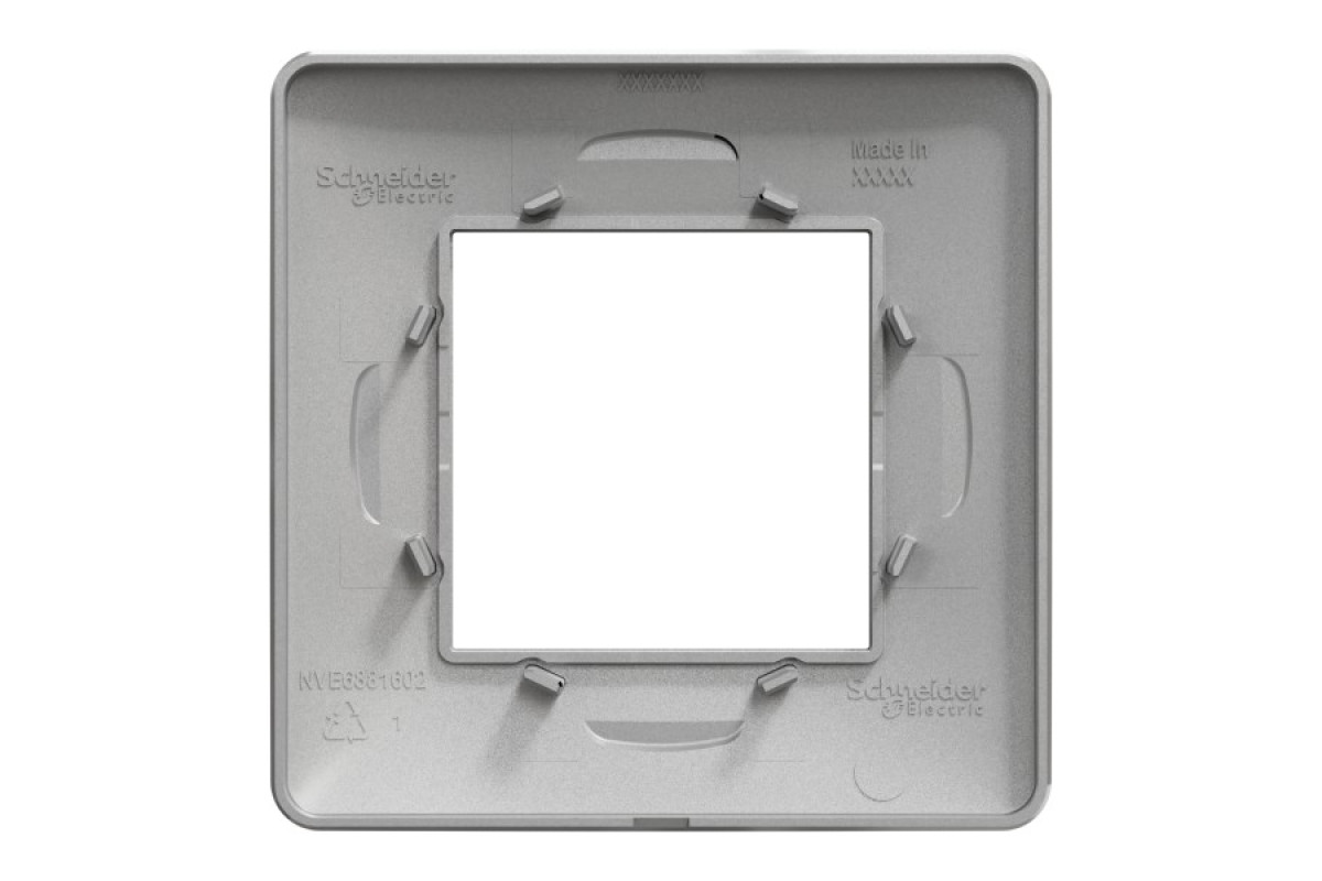 Рамка 1-постова Unica New, алюміній (NU200230)