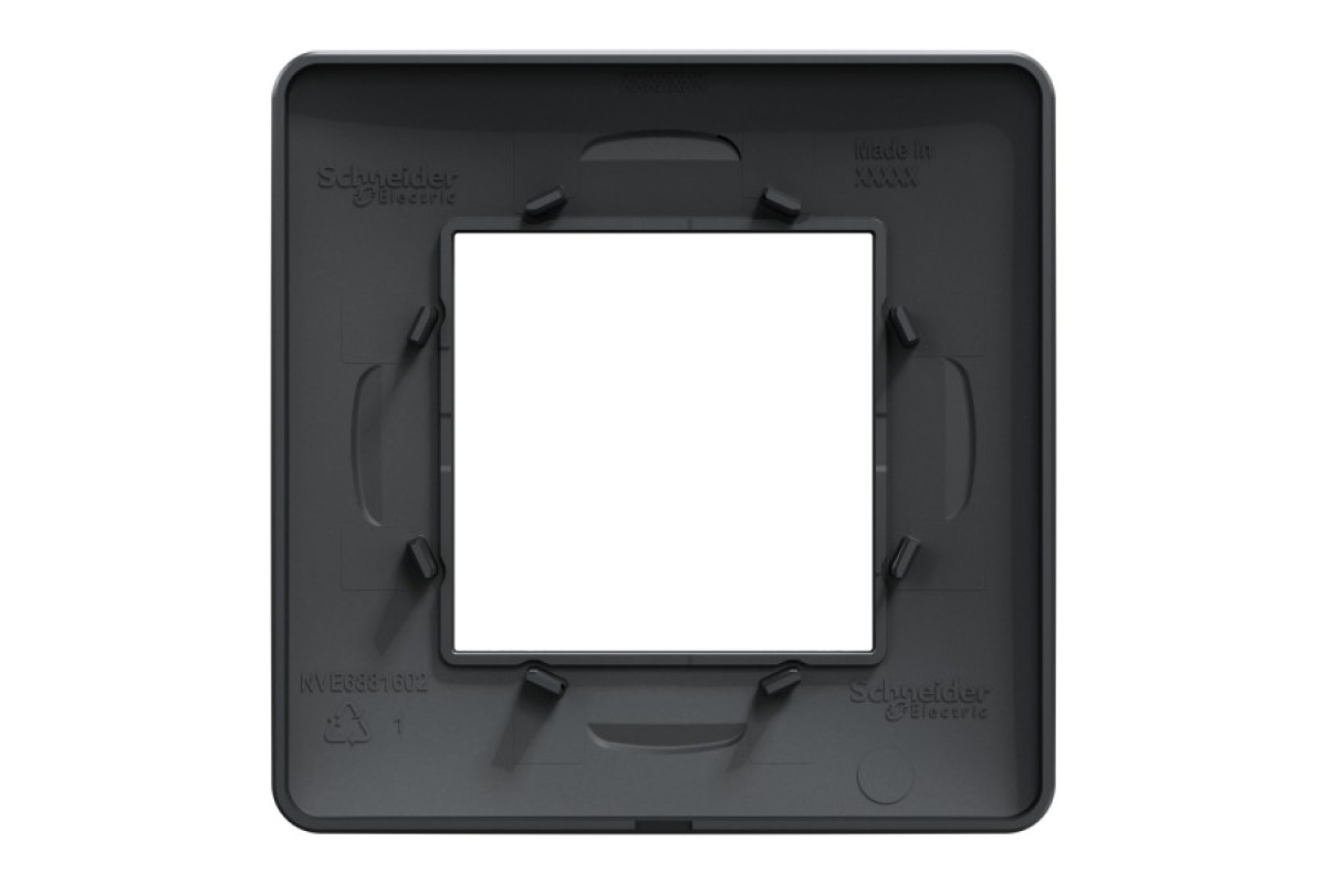 Рамка 1-постова Unica New, антрацит (NU200254)