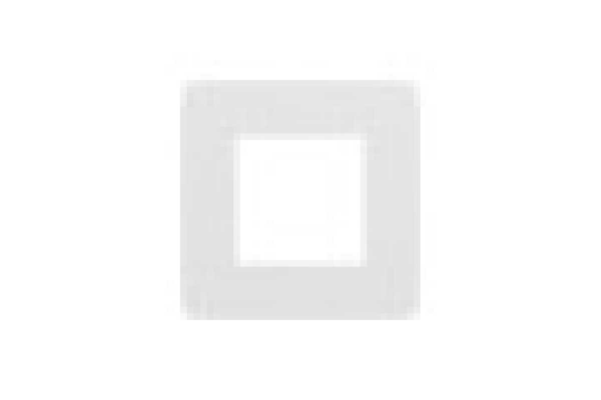Рамка 1-постова Unica New, Білий/білий (NU280218)