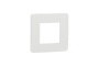 Рамка 1-постова Unica New, Білий/білий (NU280218)