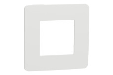 Рамка 1-постова Unica New, Білий/білий (NU280218)