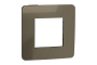 Рамка 1-постова Unica New, Бронза/антрацит (NU280252)